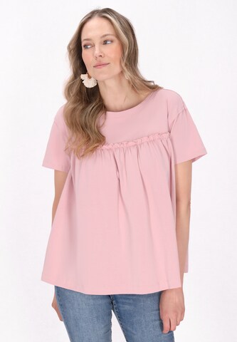 usha FESTIVAL Shirt 'Fashion Look' in Roze: voorkant