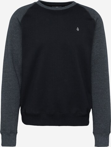 Volcom Sweatshirt 'HOMAK' in Black: front