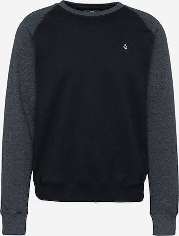 Volcom Sweatshirt 'HOMAK' in Black: front