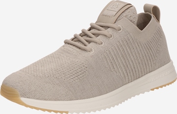 Sneaker bassa di Marc O'Polo in beige: frontale