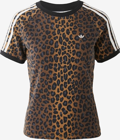 ADIDAS ORIGINALS Shirt 'CALI' in S in Brown / Grey / Black / White, Item view