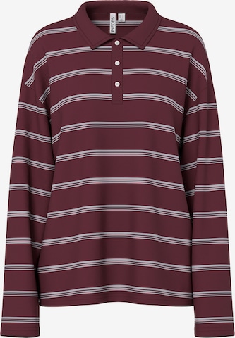 PIECES Shirt 'PCSadie' in Rood: voorkant