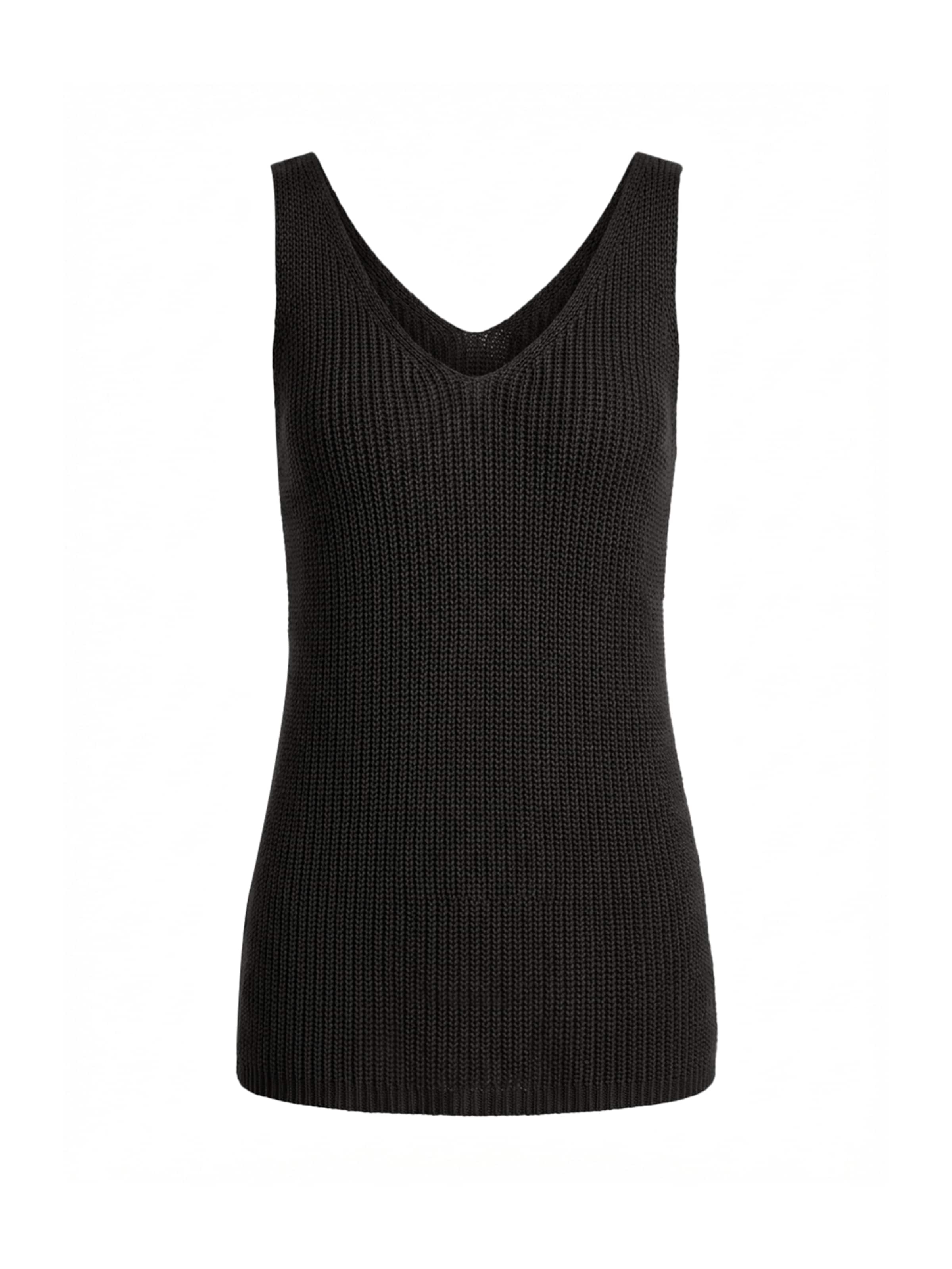 Imily Bela Neuletoppi värissä musta: etupuoli