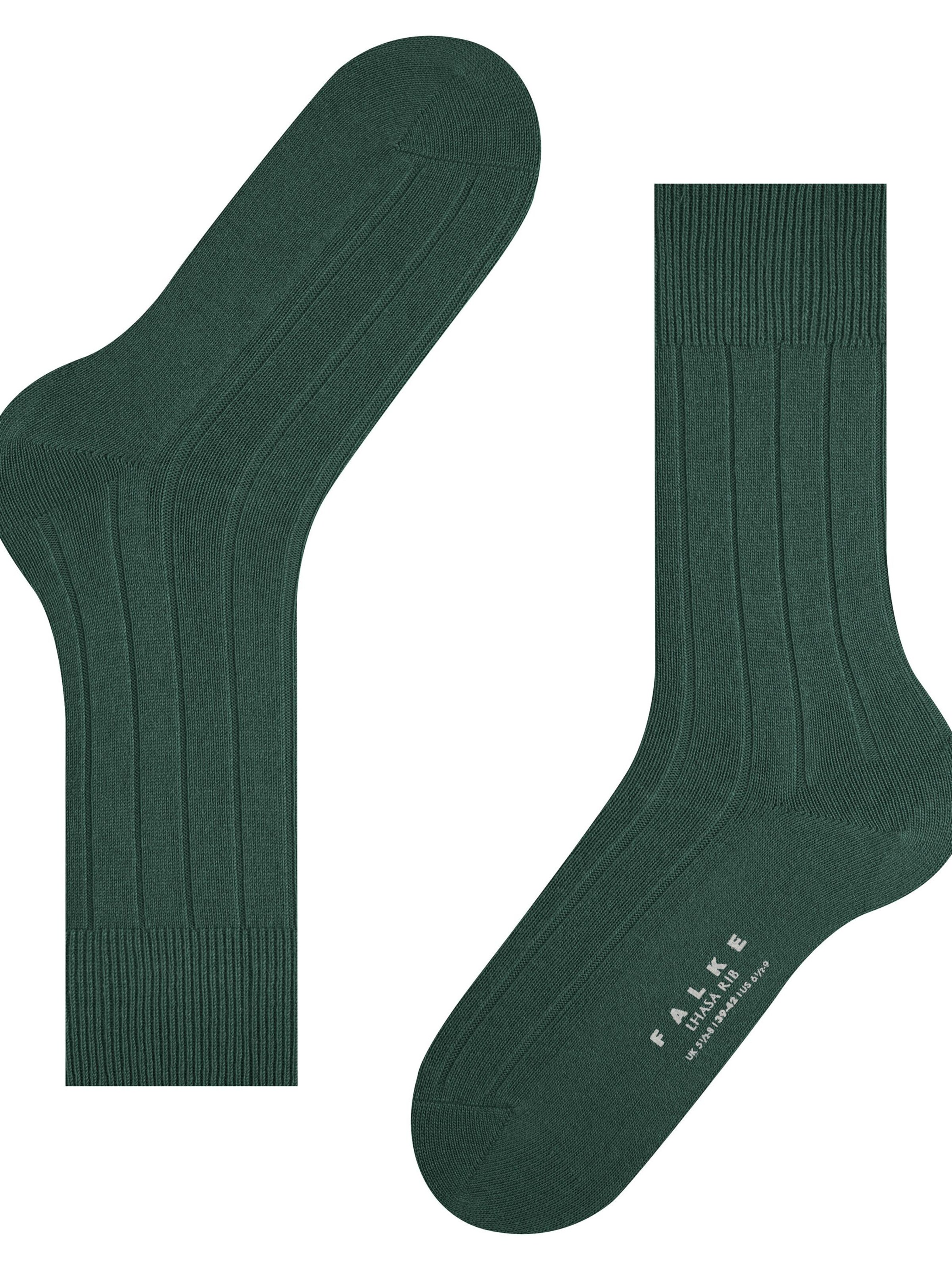 FALKE Socks 'Lhasa Rib' in Green