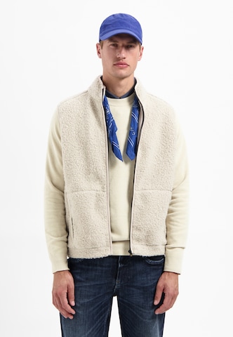 No Excess Vest in Beige: front