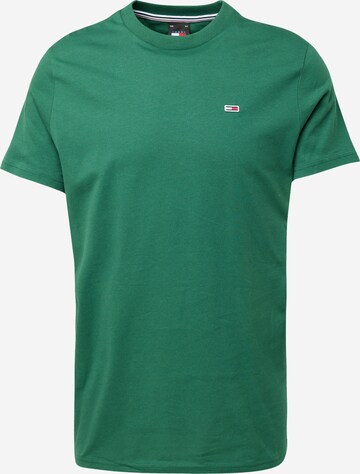 Tommy Jeans Shirt in Groen: voorkant