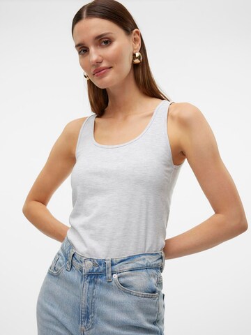 VERO MODA Top 'VMLULU' in Grau: Vorderseite