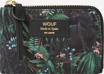 Wouf Wallet in Black: front
