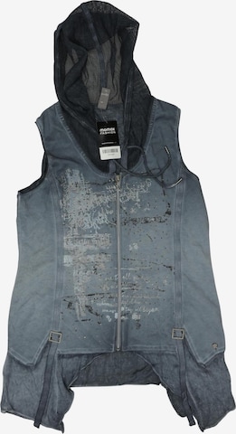 Tredy Sweatshirt & Zip-Up Hoodie in M in Blue: front