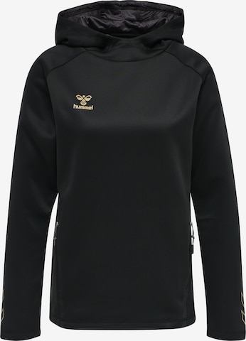 Hummel Sportief sweatshirt 'CIMA' in Zwart: voorkant