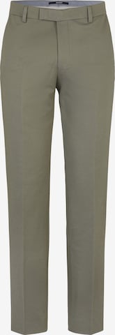 JOOP! Pleated Pants 'Gun-J6' in Green: front