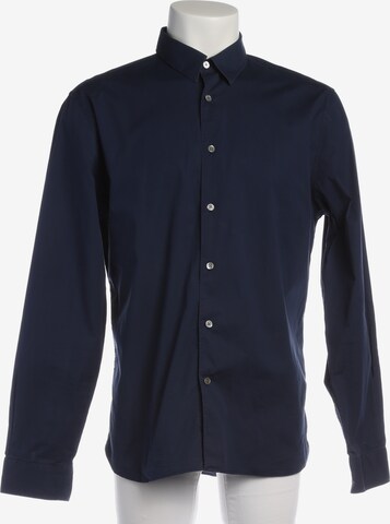 Closed Freizeithemd / Shirt / Polohemd langarm XL in Blau: Vorderseite