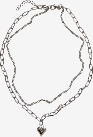 Urban Classics Ketting in Zilver: voorkant