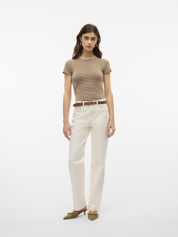 VERO MODA Regular Jeans 'VALERIE' in Beige