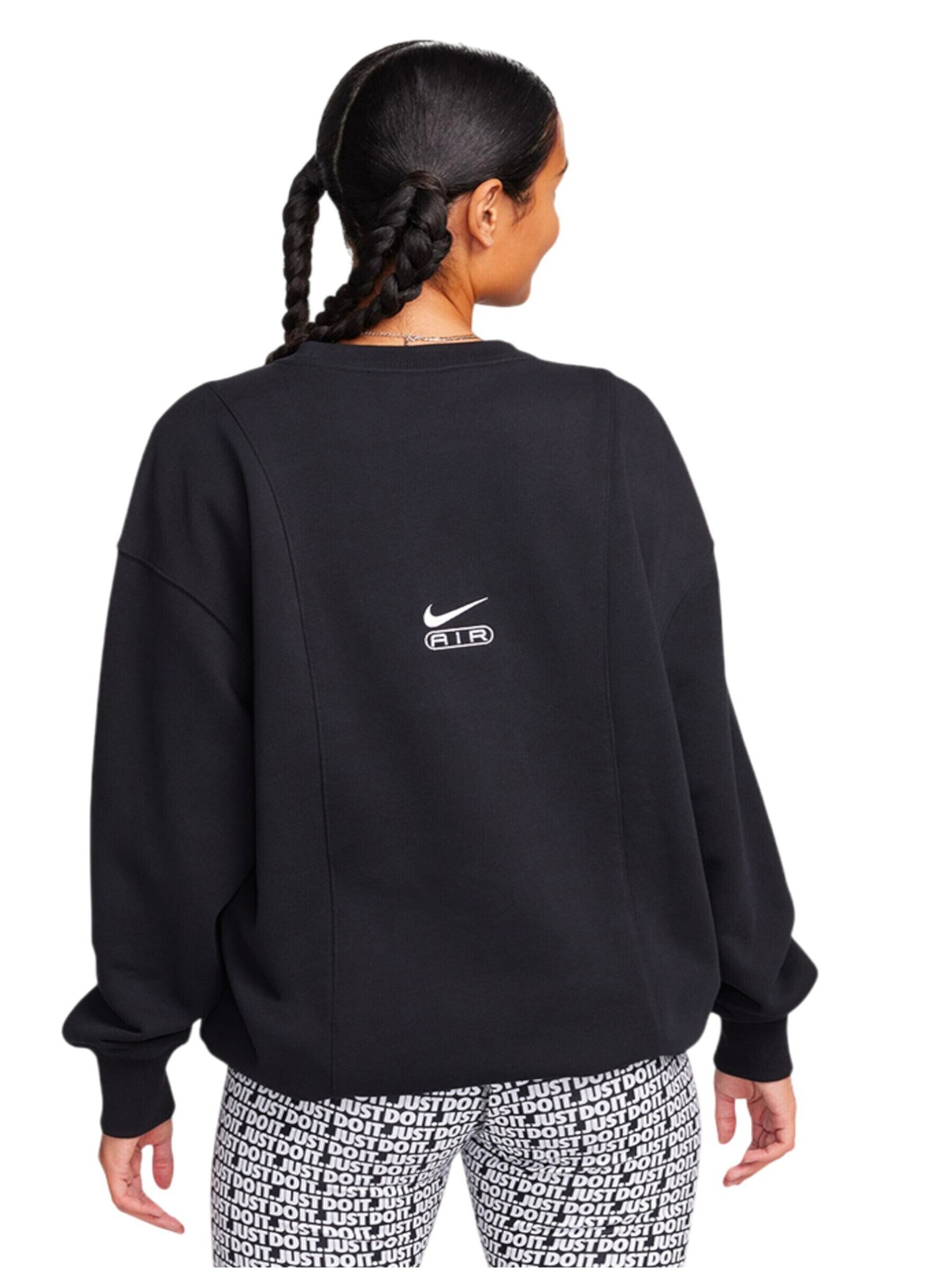 Nike Sportswear Sweatshirt 'Air' in Zwart
