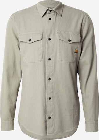 Camicia 'Marine' di G-STAR in verde: frontale