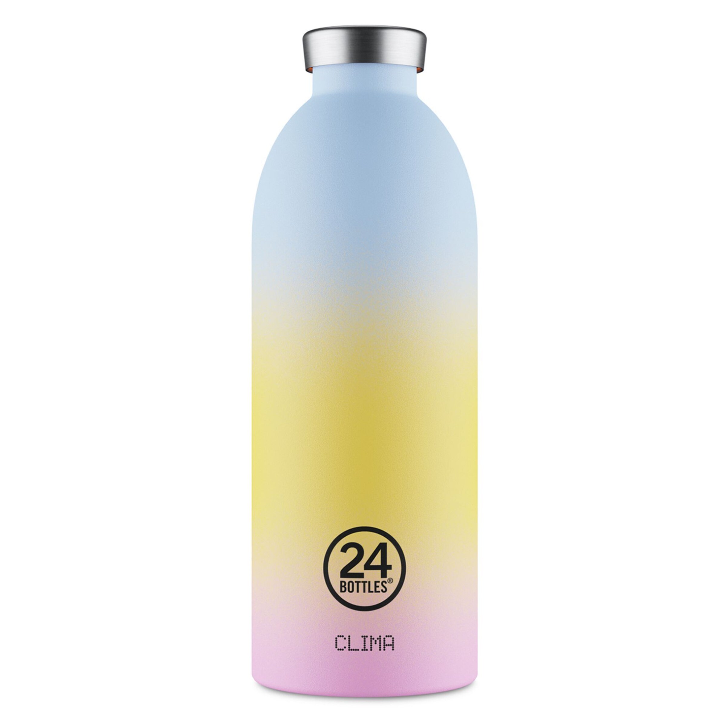 24Bottles Drinkfles 'Clima Horizon' in Blauw: voorkant