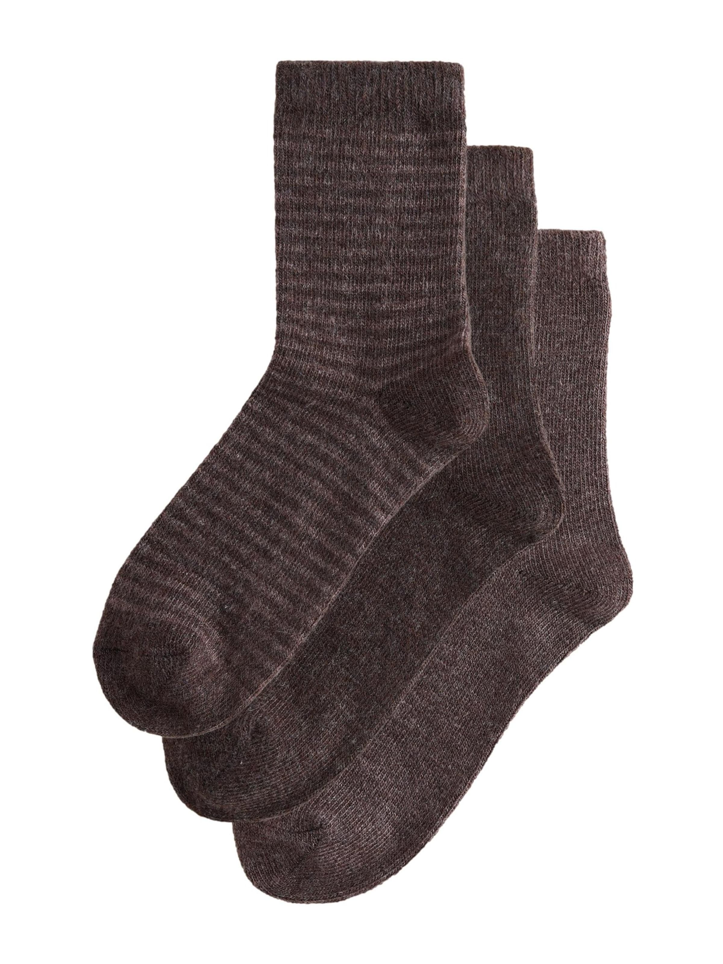 Chaussettes Next en marron : devant