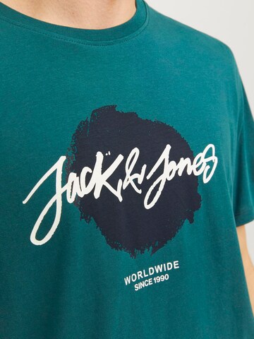 JACK & JONES Μπλουζάκι 'JJTiley' σε πράσινο