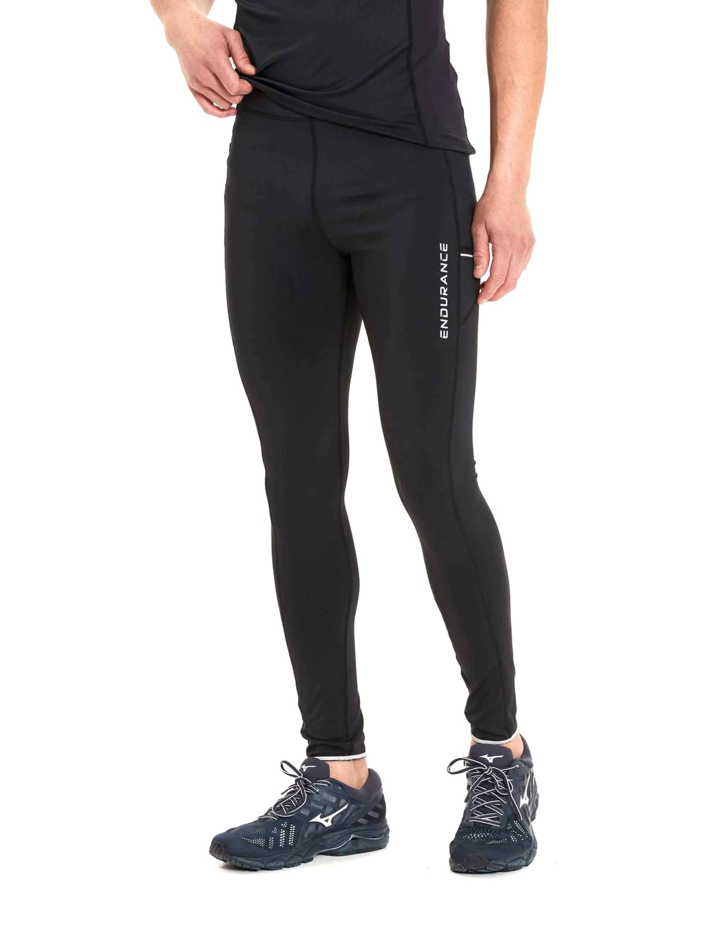 Skinny Leggings 'Energy' ENDURANCE en noir : devant