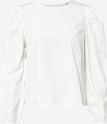 OBJECT Блуза 'ANDIA' в бяло: отпред