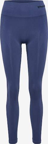 Hummel Workout Pants 'TIF' in Blue: front