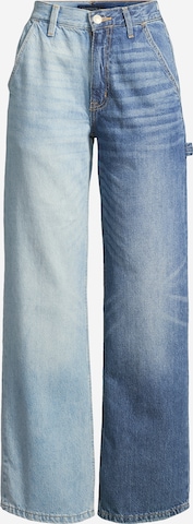 AÉROPOSTALE - Perna larga Calças de ganga em azul: frente