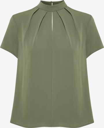 Willa Blouse in Groen: voorkant