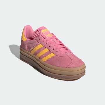 ADIDAS ORIGINALS Ниски маратонки 'Gazelle Bold' в розово