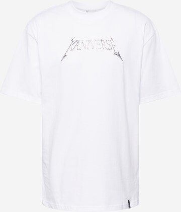 T-Shirt Karl Kani en blanc : devant