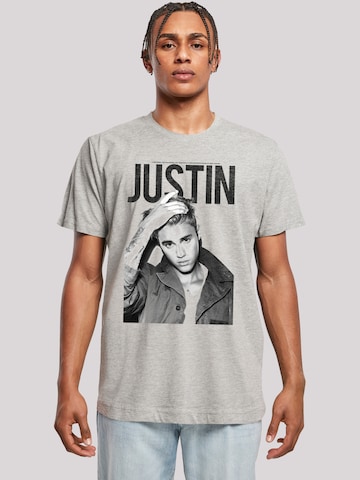 F4NT4STIC Shirt in Grey: front