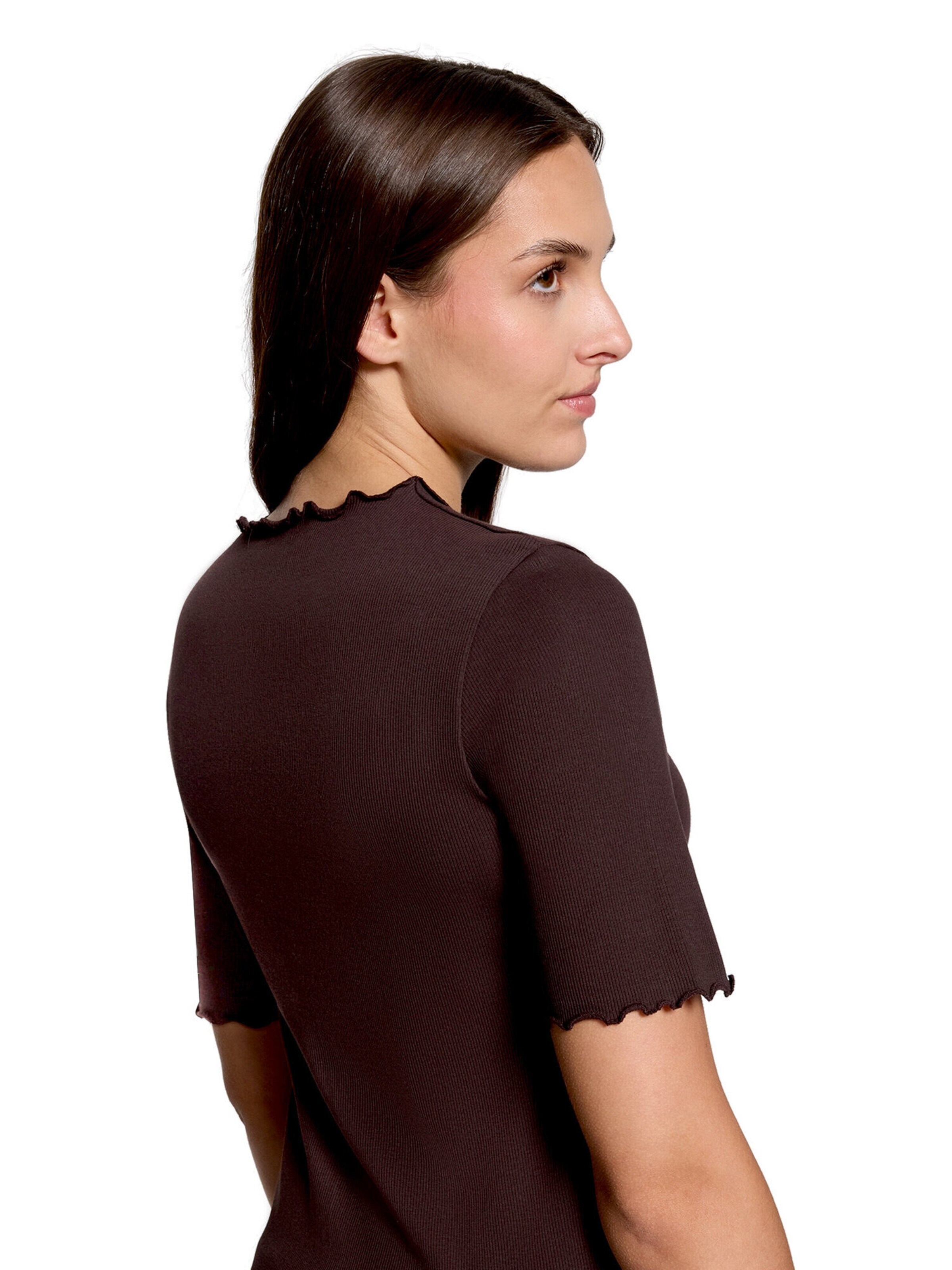 T-shirt Cartoon en marron