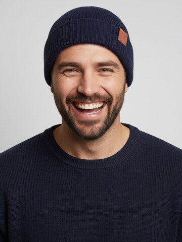 Manufaktur13 Beanie 'Fishermans' in Blue