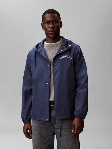 Calvin Klein Jeans Between-Season Jacket in Blue: front