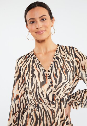 faina Dress in Beige