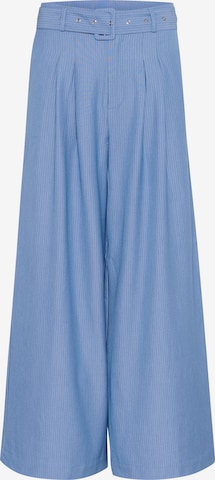 zils My Essential Wardrobe Platas staras Bikses 'VittaMW': no priekšpuses