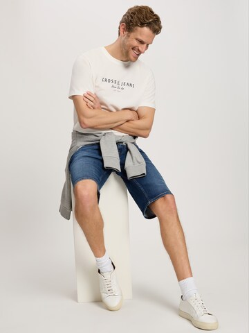 CROSS JEANS Regular Shorts 'Leom' in Blau