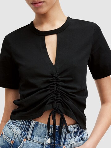 AllSaints T-Shirt 'GIGI' (GOTS) in Schwarz