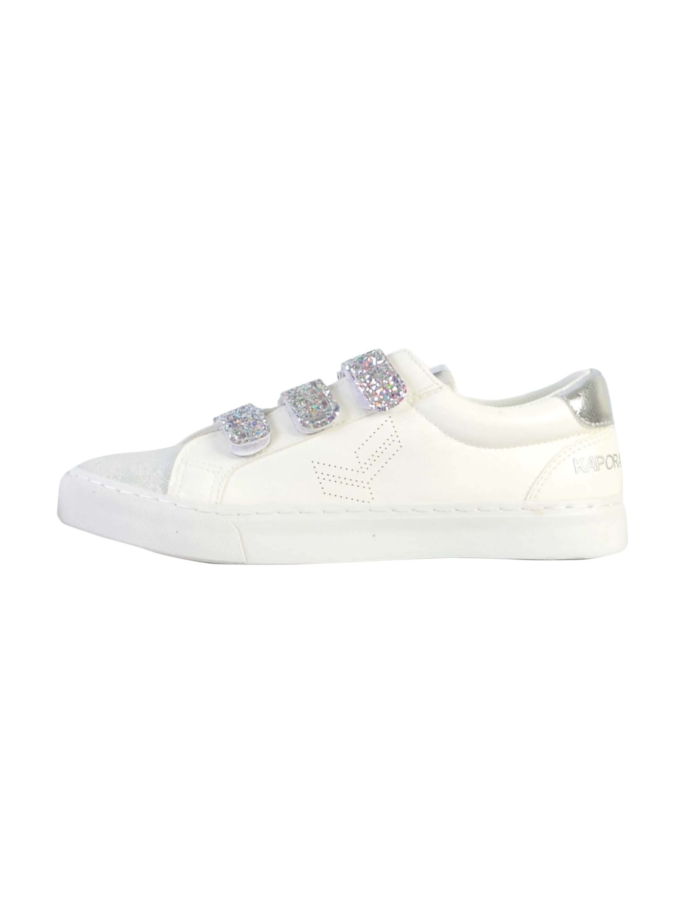Chaussure de sport à lacets Kaporal en blanc : devant