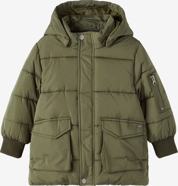 Veste d’hiver 'Muso' NAME IT en vert : devant