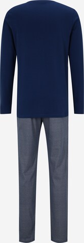 SCHIESSER Long Pajamas in Blue