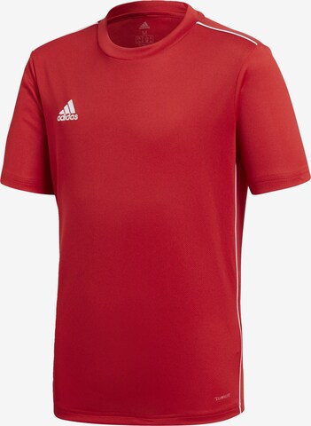 Maglia funzionale 'Core 18' di ADIDAS PERFORMANCE in rosso