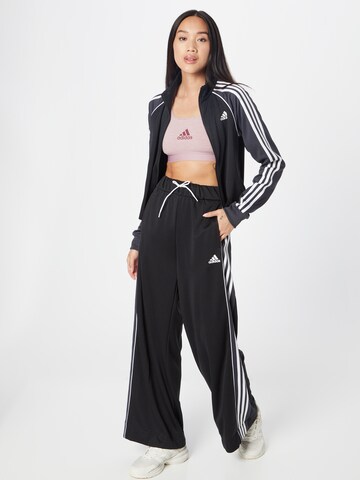 ADIDAS SPORTSWEAR Tracksuit 'Teamsport' in Black