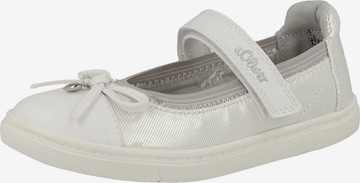 s.Oliver Ballet Flats in Silver: front