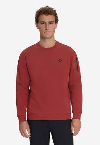 No Excess Sweatshirt in Red: front