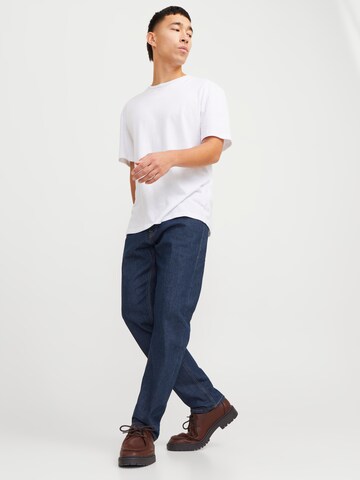 JACK & JONES Tapered Jeans 'JJIMike JJOriginal' in Blue