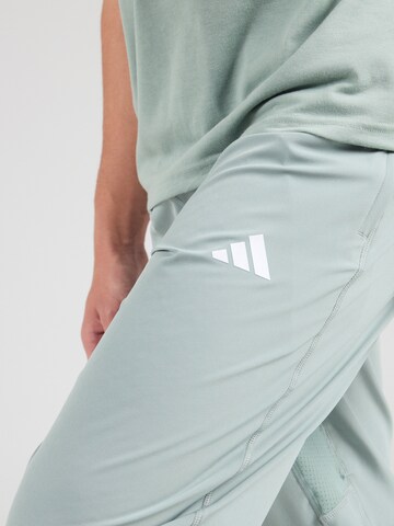 Effilé Pantalon de sport 'TR-ES' ADIDAS PERFORMANCE en vert