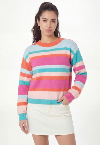 MIMO - Pullover em mistura de cores: frente