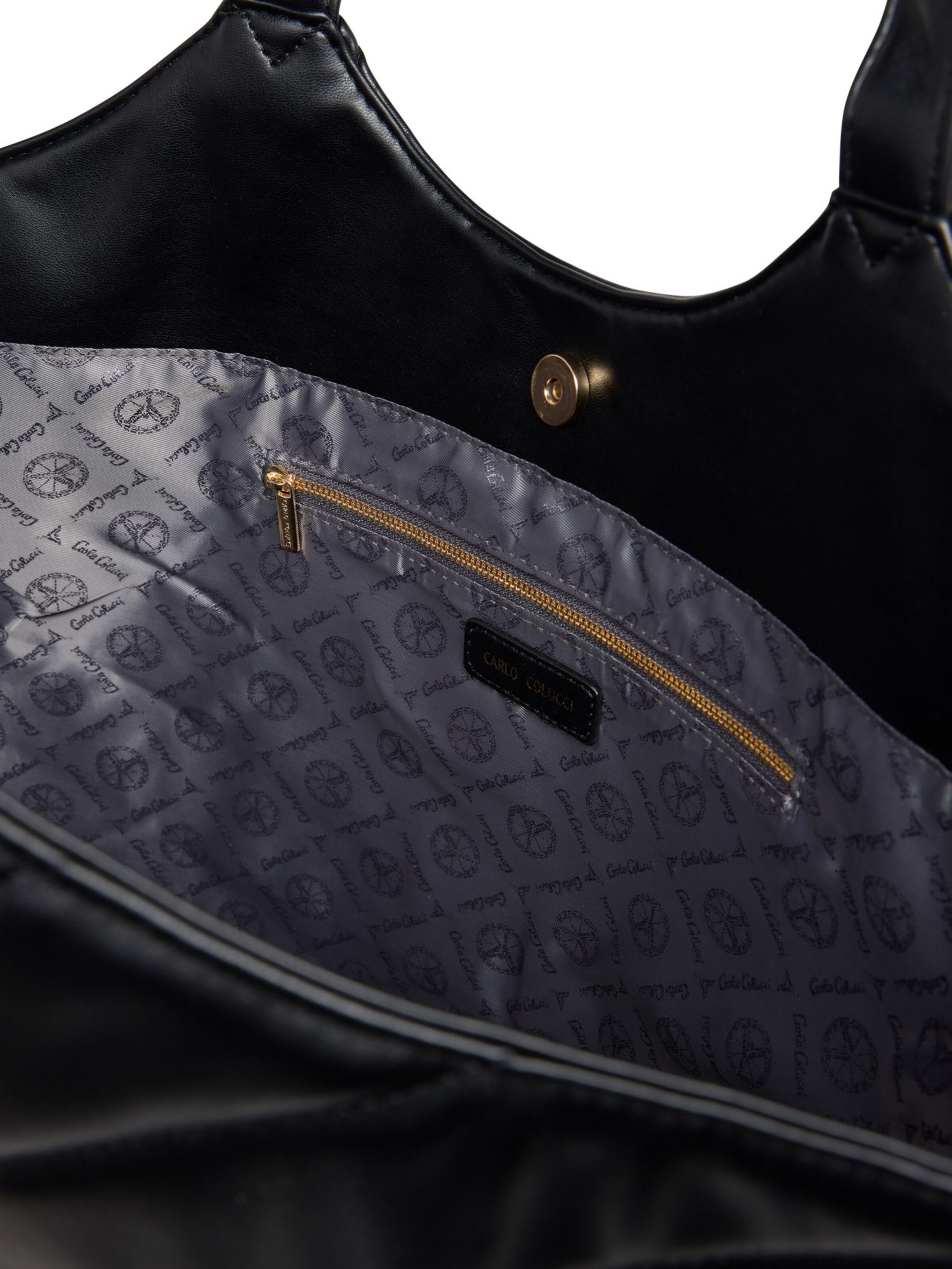 Cabas 'di Muro' Carlo Colucci en noir