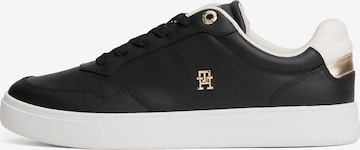 Baskets basses 'ESSENTIAL' TOMMY HILFIGER en noir : devant